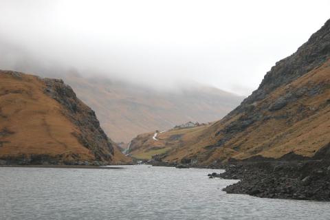 a view of the inlet leading to Saksun village, Streymoy