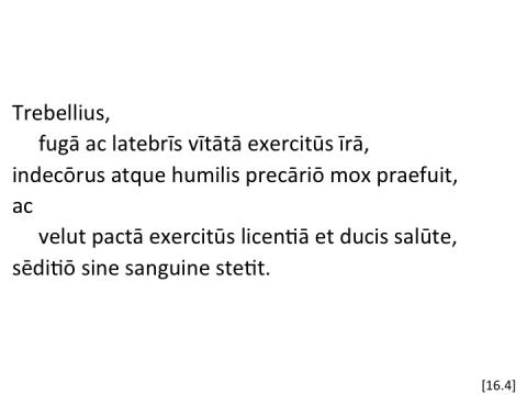 Tacitus Agricola 16.4 articulated