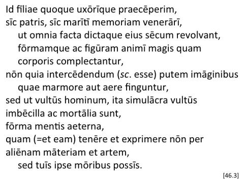 Tacitus Agricola 46.3 articulated