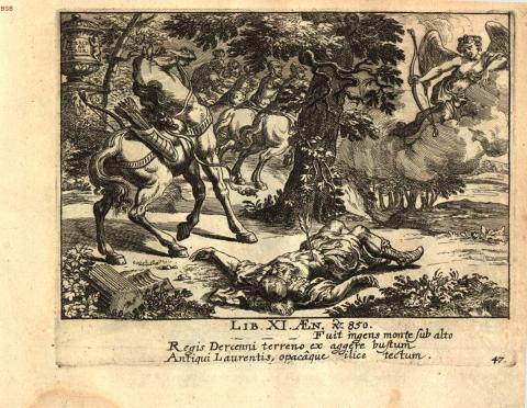 Eimmart: the death of Arruns