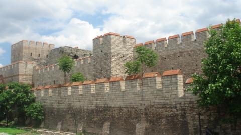 The land walls of Constantinople