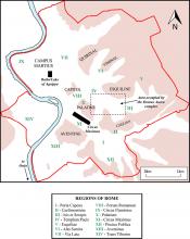 Tacitus' Annals Map of Rome