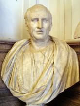 Bust of Cicero (mid-first BC). Now at the Capitoline Museum, Rome.