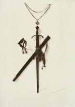 the sword and spurs of Godrey of Bouillon