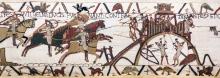 the siege of Dinan, on the Bayeux Tapestry