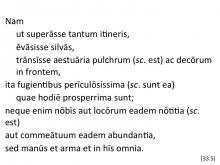 Tacitus Agricola 33.5 articulated