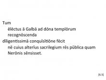 Tacitus Agricola 6.5 articulated