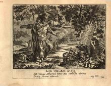 Eimmart: Venus brings Aeneas his armor
